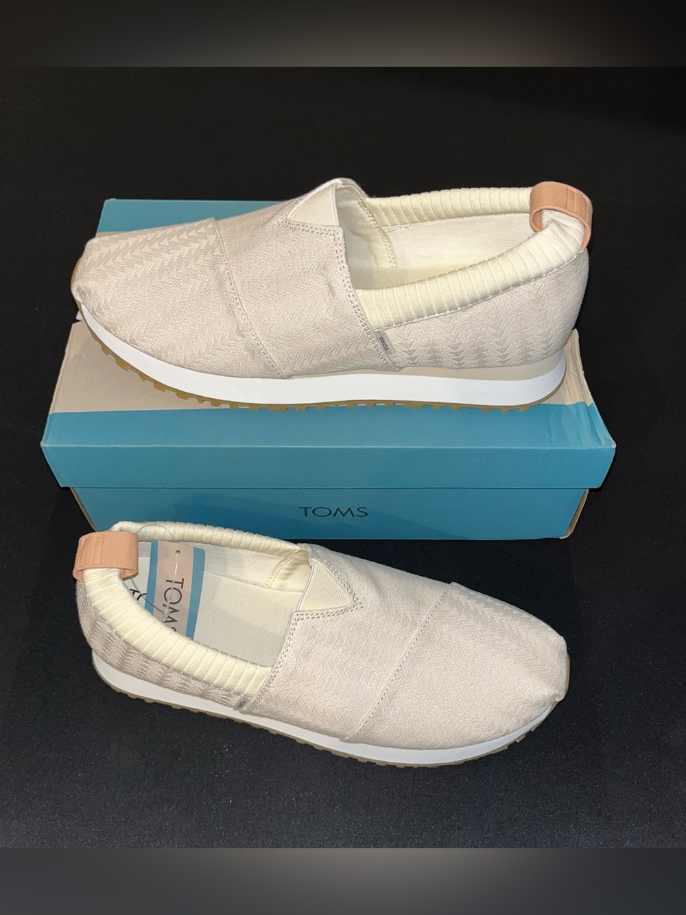 TOMS Alp Resident 2.0 Sneaker Natural Triangle Woven Women’s Size 11 REPREVE